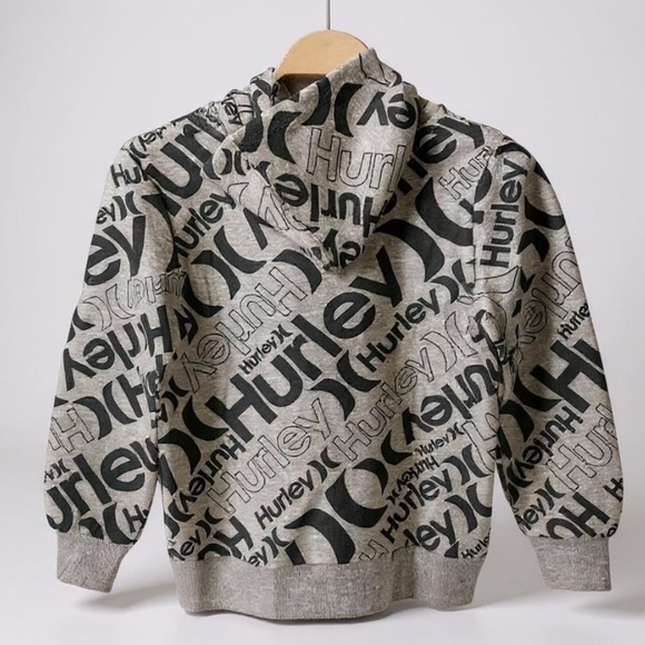 Hurley Boys Gray Hoodie - Picture 2 of 5